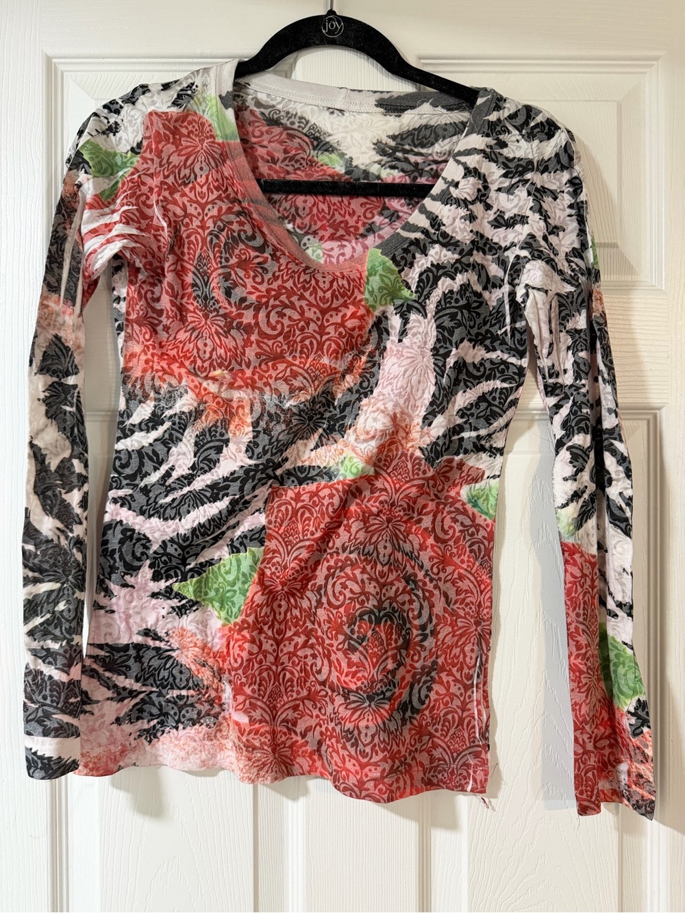 Sledge USA Sheer Animal Print Deadstock Vintage